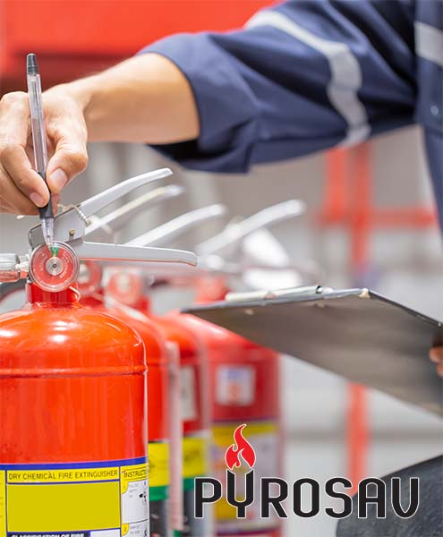 Συντήρηση φορητών πυροσβεστήρων - Pyrosav